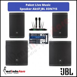 Paket Live Music Speaker Aktif JBL EON 715